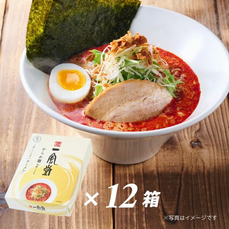 一風堂からか【1人前×12箱】