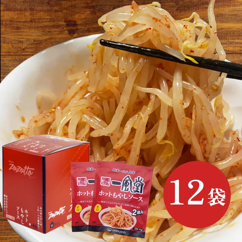 ホットもやしソース2食タイプ（12袋入）