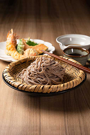 今年の年越しそばに!新そばとてんぷら