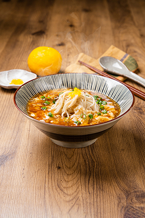 卵のあんかけゆずそば