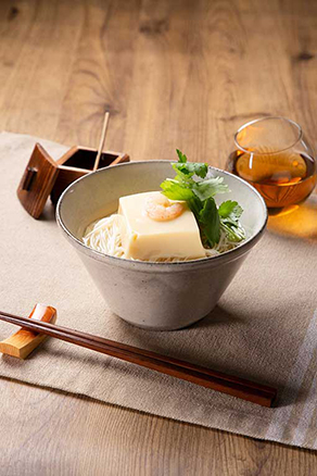 卵豆腐にゅうめん